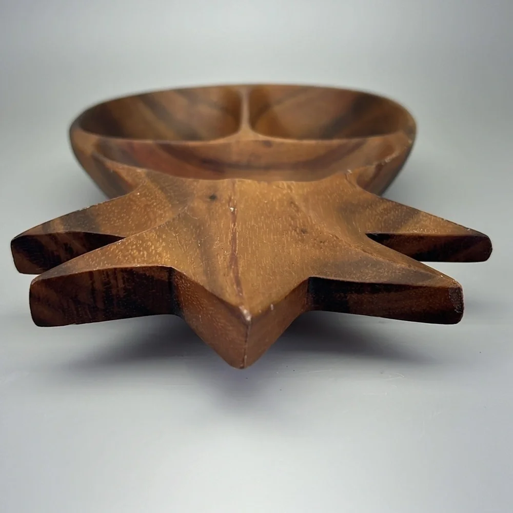 Monkey Pod Wood Pineapple Dish